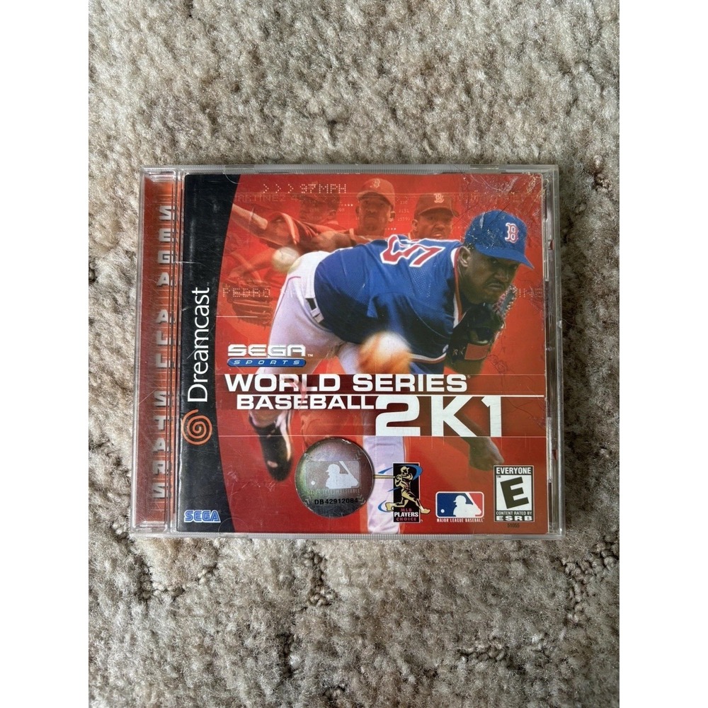 World Series Baseball 2K1 Sega Dreamcast 2000 CIB Complete Pedro Martinez Tested